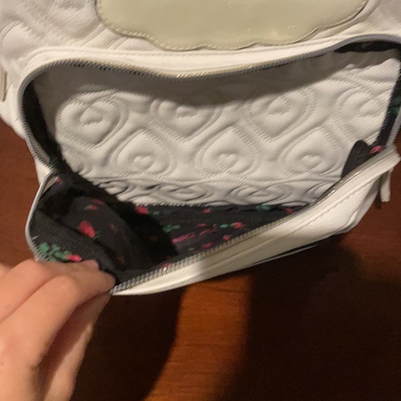 White milkshake Betsey Johnson backpack - Picture 3 of 12